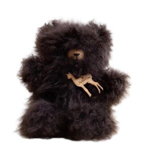 🤎 Lanart Alpaca Handmade Plush Teddy Bear – 6” – Super Soft – NWOT